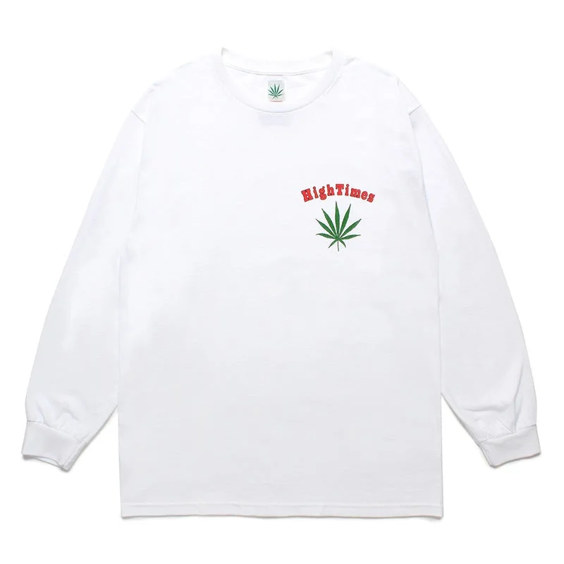 Special Discount HIGHTIMES / CREW NECK LONG SLEEVE T-SHIRT ( TYPE-2 )