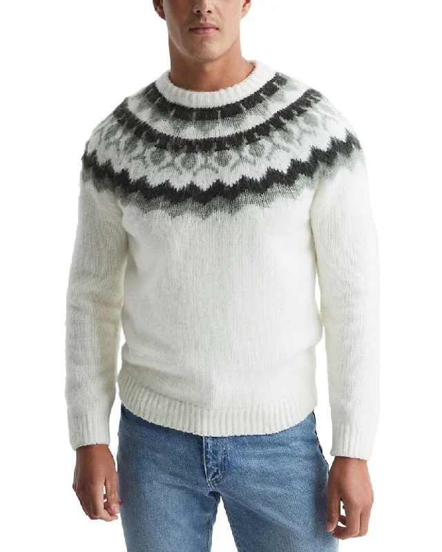 Mega Discount Reiss Pip Alpaca & Wool-Blend Crewneck Sweater