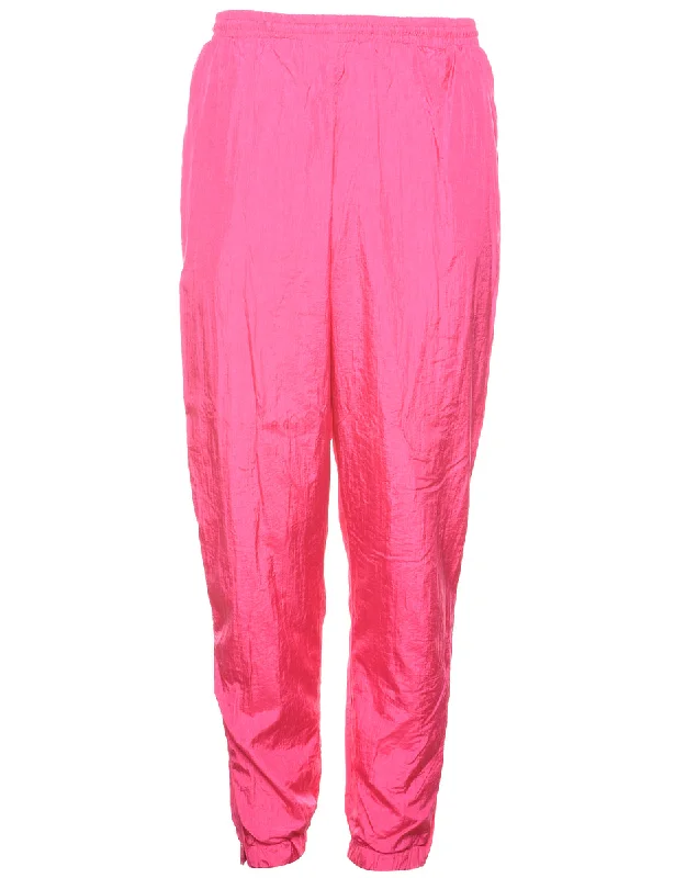 Early Access Pink 1980s Track Pants - W27 L30