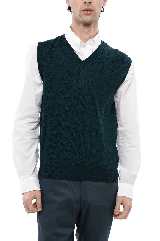 Corneliani Knitted V-Neckline Vest