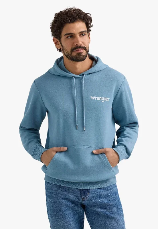 Limited Supply Wrangler Mens Desert Cacti Pullover Hoodie