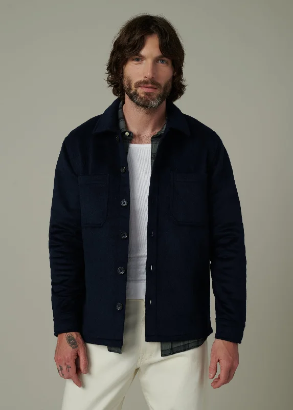 Weekend Savings Delight LEON WOOL OVERSHIRT