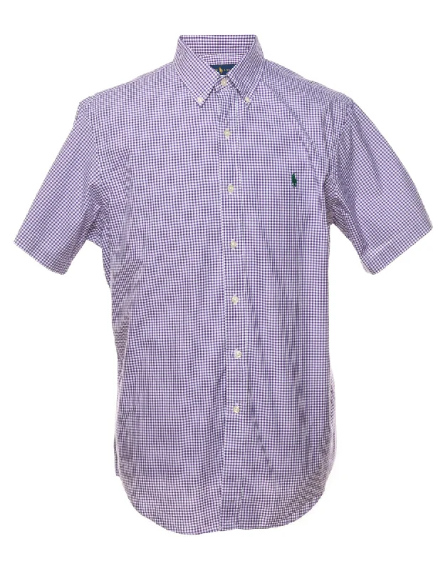 While Supplies Last Ralph Lauren Checked Shirt - L
