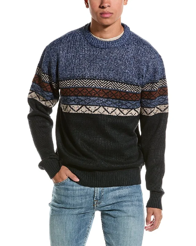 Crazy Deal Point Zero Recycled Nordic Crewneck Sweater