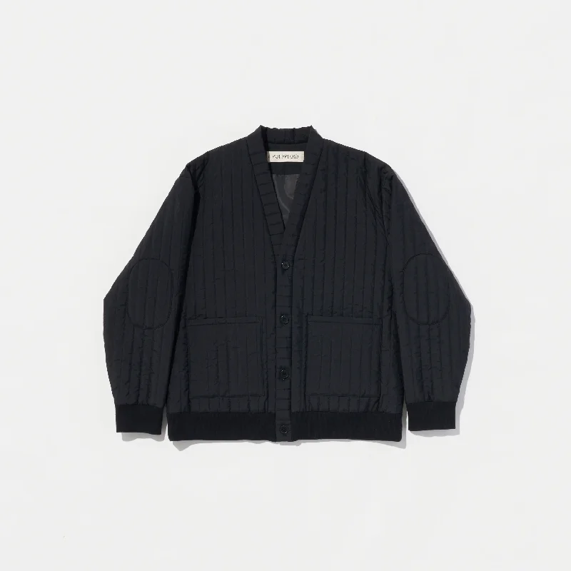 CARDIGAN C  BLACK