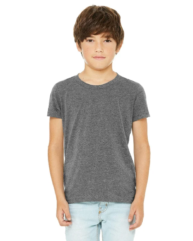Year-End Sale Bella+Canvas Youth Short Sleeve T-Shirt | Deep Heather