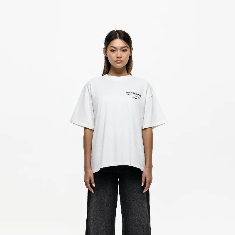 Oversized Dream Forever White T-shirt (Final Sale)