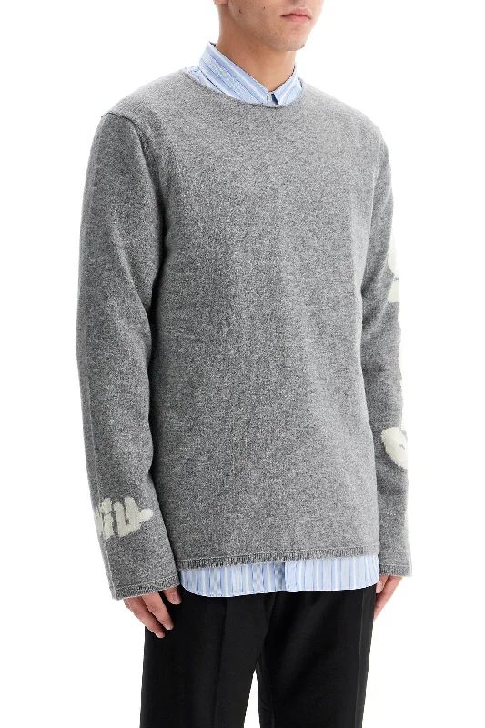 Special Price Comme Des Garcons Shirt Wool Jacquard Pul