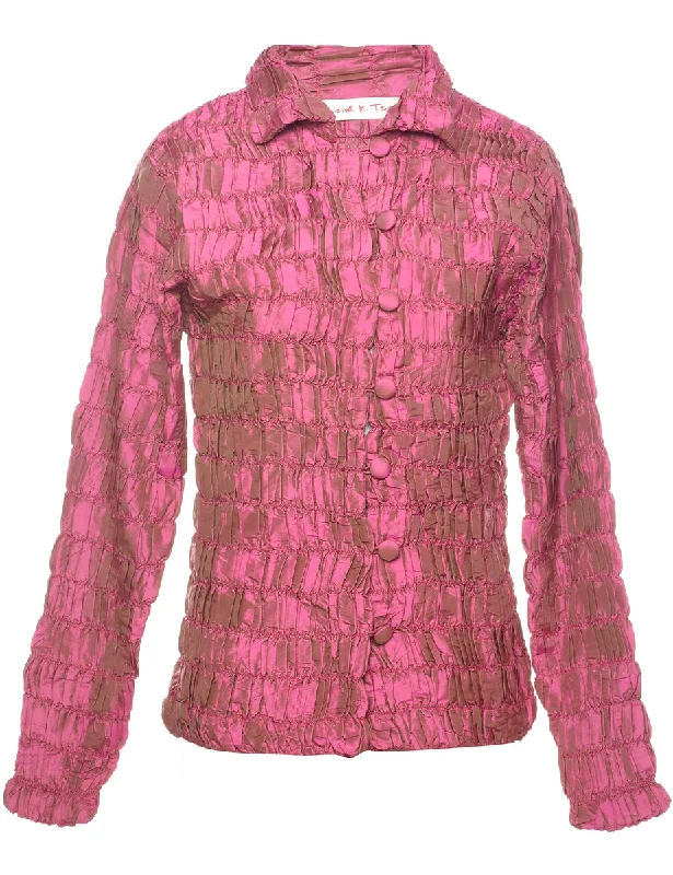 Low Price Pink Evening Jacket - M