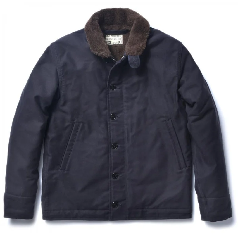 Crazy Savings N-1 DECK JACKET (NAVY) / STENCIL