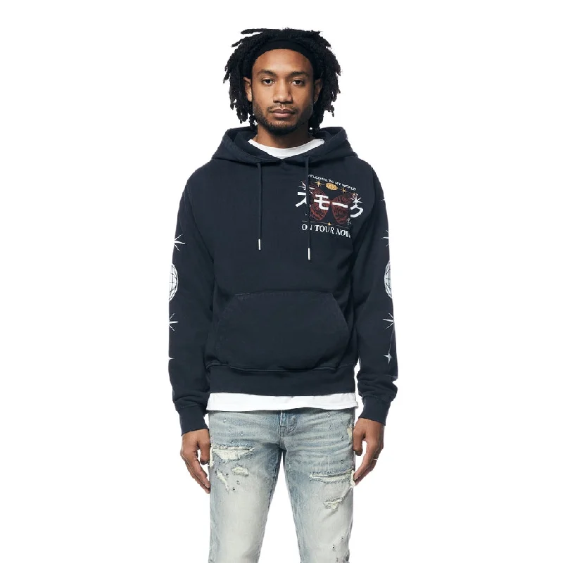 Epic Value Tour Graphic French Terry Pullover Hoodie - Navy