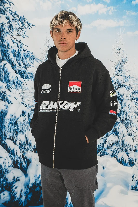 Epic Value RMDY Sports Zip Up Jacket Black