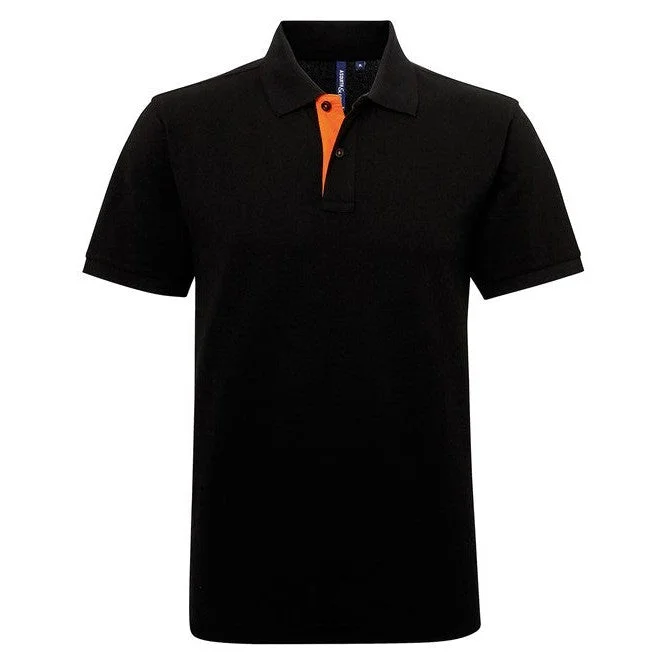 Black/Orange