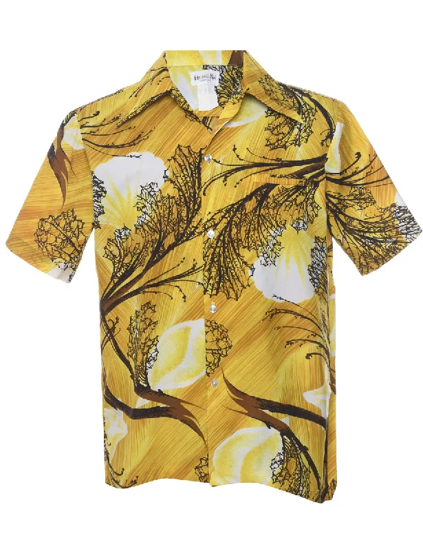 Short Sleeve Hawaiian Shirt - M