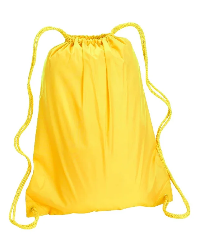 Weekend Bargains to Snag Liberty Bags Large Drawstring Backpack | Bright Yellow