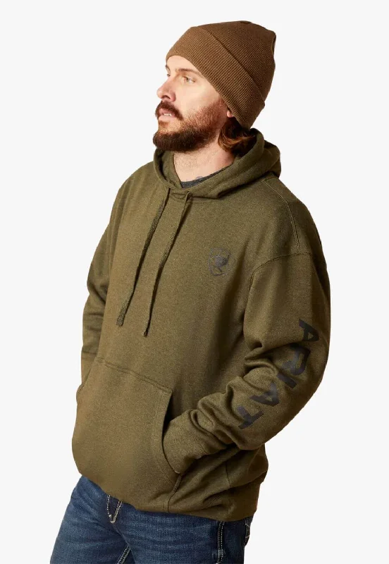 Weekend Deals to Make You Happy Ariat Mens Logo Hoodie