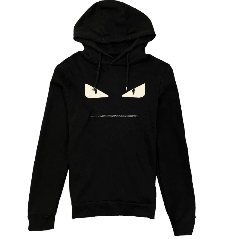 Can't Beat Men's Monster Eye Hoodie Black Size IT 46 / UK S