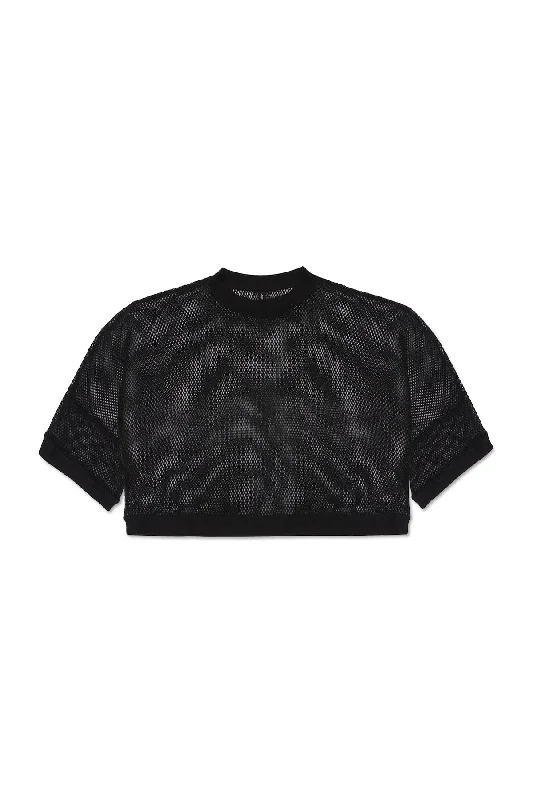 Take Action BOXER MESH SHIRT IN BLACK