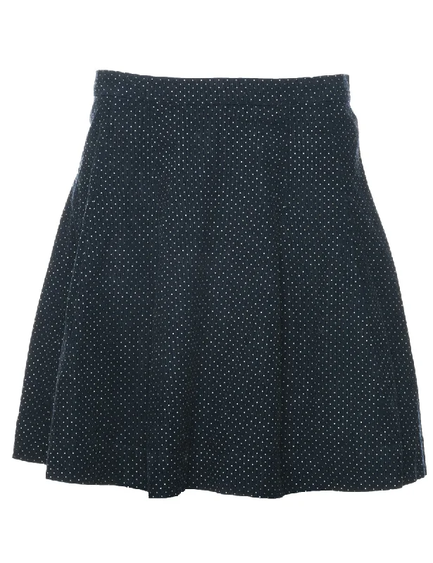 Special Offer Polka Dot Flared Skirt - M