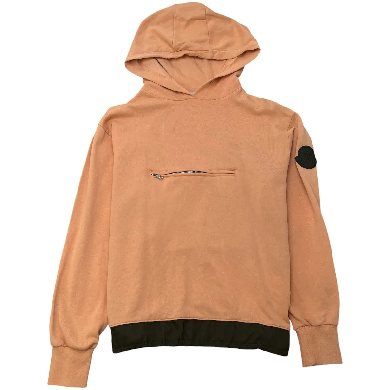 Weekend Deals That Wow Men's Maglia Logo Hoodie Orange Size S