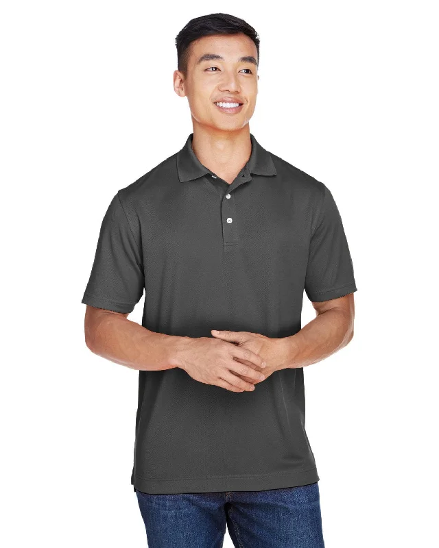 Weekend Deals That Impress Harriton Double Mesh Polo Shirt | Charcoal