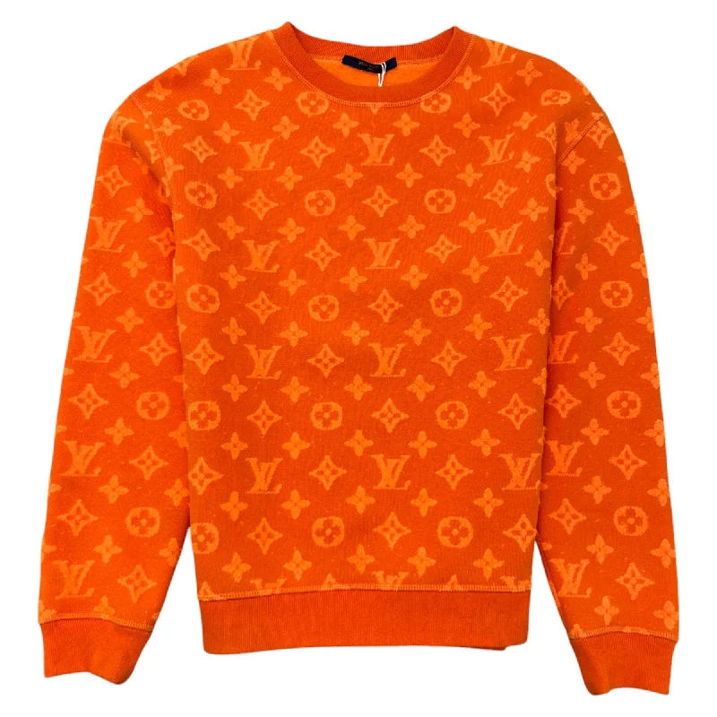 Value Deals Men's Monogram Jumper Orange Size XS