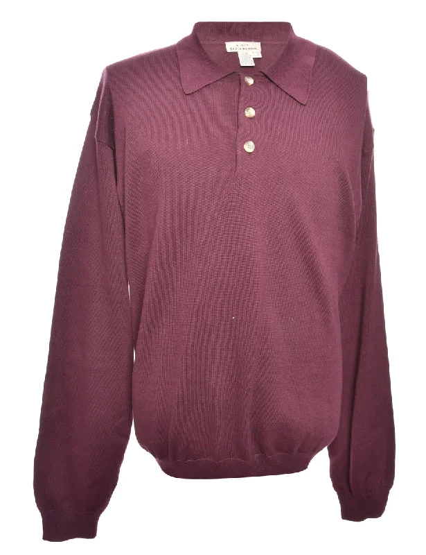 Weekend Savings Spectacular Plum Eddie Bauer Jumper - L