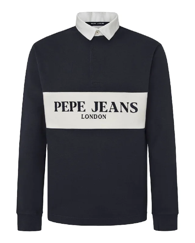 Pepe Jeans Navy Rugger Polo Shirt