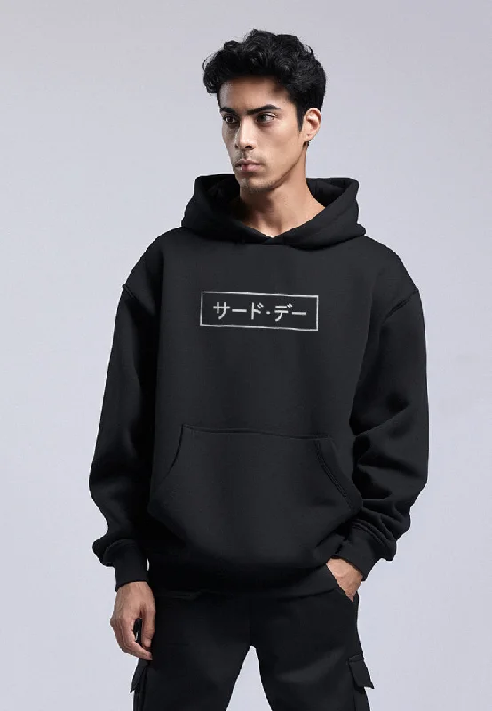 Weekend Specials to Love MT668M Men Hoodie Katakana Hitam