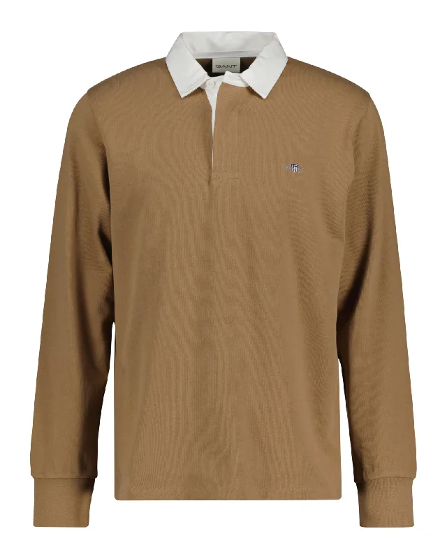 Mega Discount Gant Reg Shield Heavy Rugger Warm Khaki
