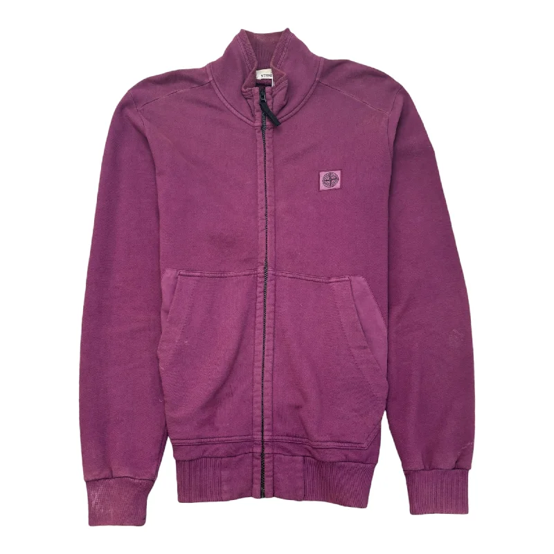 Fantastic Savings Men's Embroidered Compass Track Jacket Purple Size L