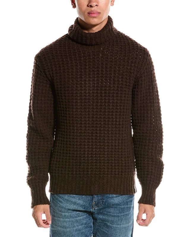 Todd Snyder Recycled Cashmere & Wool-Blend Turtleneck