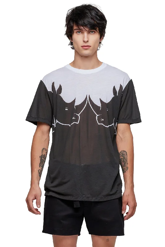 Best Seller RHINO T-SHIRT IN BLACK