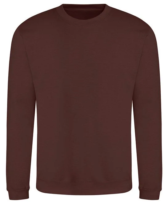 Weekend-Only Price Drops Awdis Just Hoods Awdis Sweatshirt - Chocolate Fudge Brownie