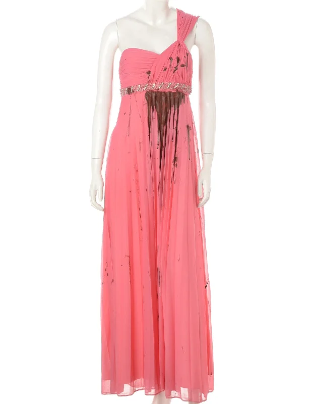 Early Bird Reclaimed Bloody Halloween Prom Dress