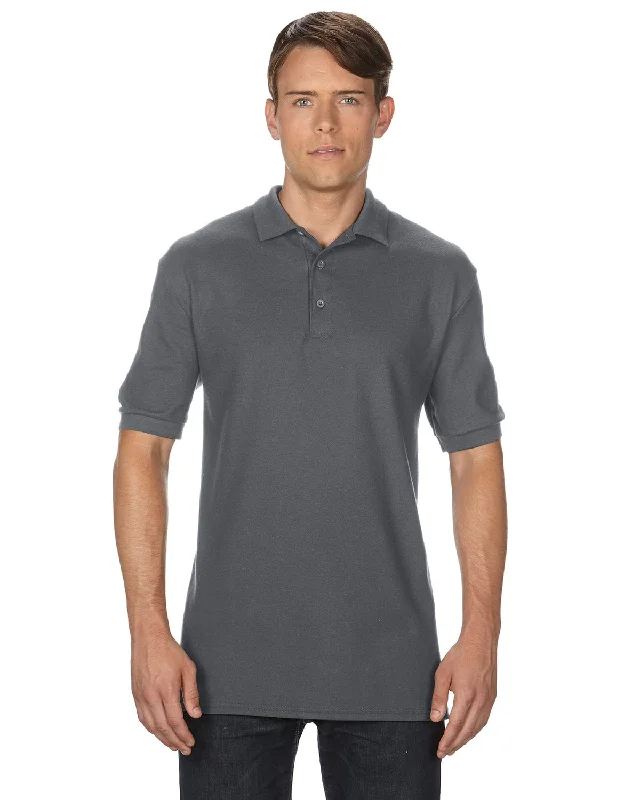 Weekend Discounts to Grab Gildan Premium Cotton Double Pique Sport Shirt | Charcoal