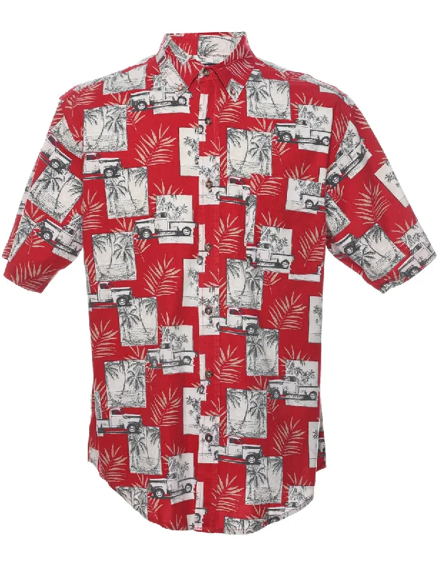 Year-End Sale Puritan Hawaiian Shirt - M