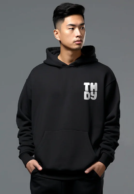 Weekend Specials to Delight MOA95 Hoodies Oversize ScubaLux Bahan Scuba Adem "thdy freehand" hitam Weekend Specials to Delight MOA95 Hoodies Oversize ScubaLux Bahan Scuba Adem "thdy freehand" hitam