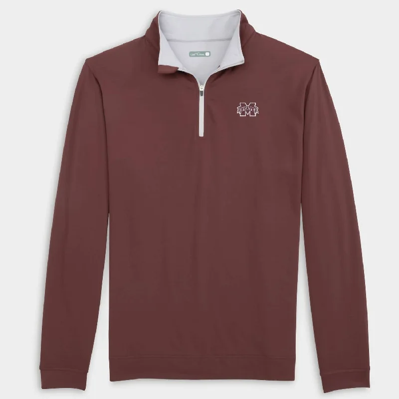Weekend Specials to Indulge In Men's Msu Venture Quarter Zip Top In Maroon