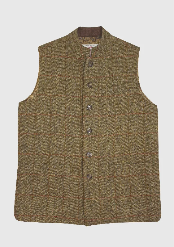 Extra Savings William Nehru Waistcoat - Mustard