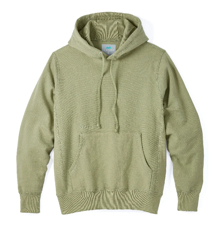 Time-Limited Offer Skyline Heavyweight Fleece Hoodie in Dusty Olive