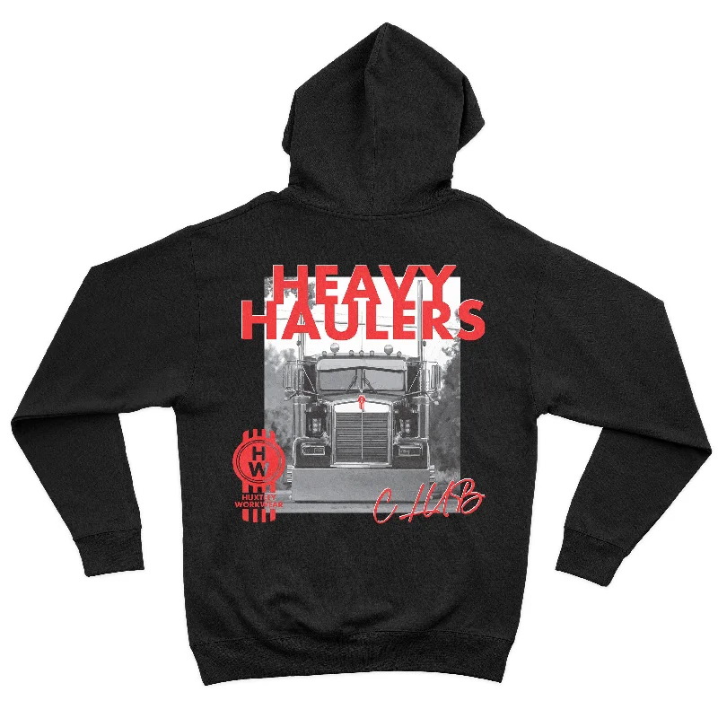 Weekend Bargains Galore HX-717 Heavyweight Hoodie "Heavy Haulers Club"
