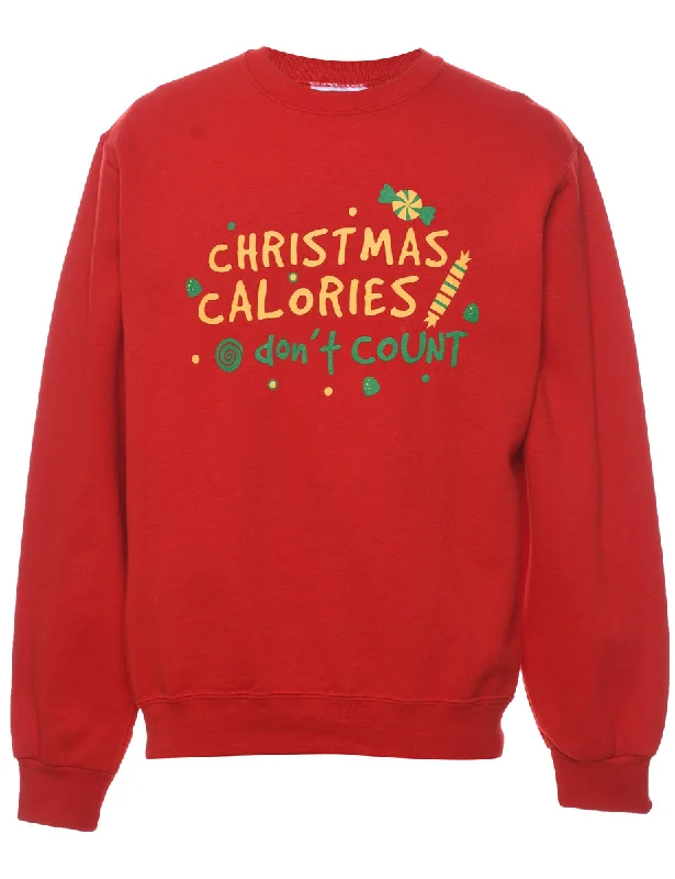 Weekend Specials to Relish Red Christmas Sweatshirt - S