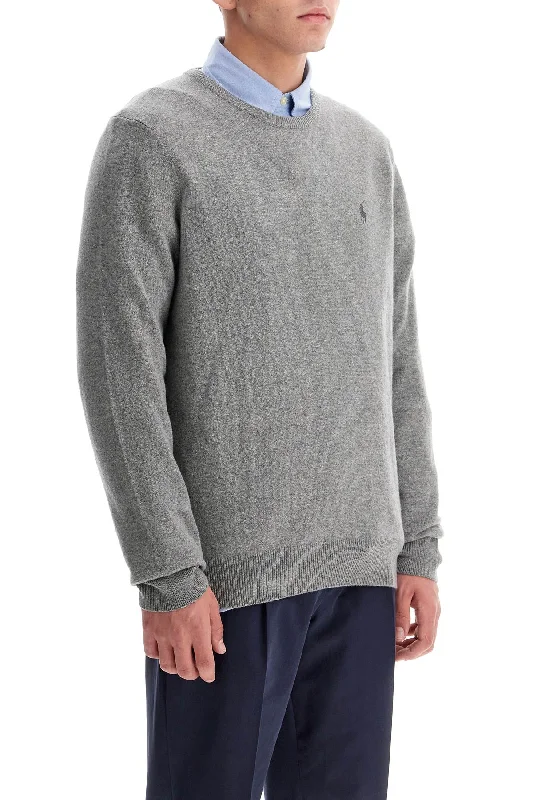 Take Advantage Polo Ralph Lauren Wool Pullover With Pony Embroidery