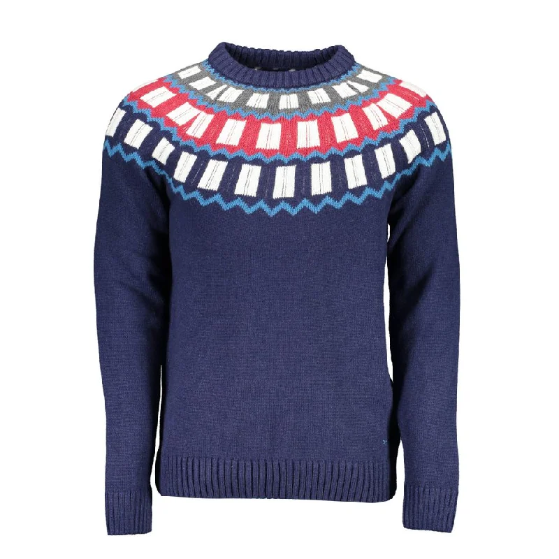 Gant Chic Crew Neck Sweater with Contrast Men's Details