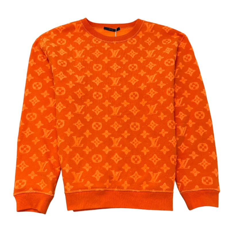 Weekend Offers That Thrill Men's Monogram Jumper Orange Size L
