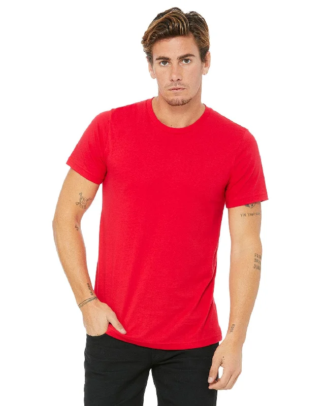 Half Price Bella+Canvas Unisex Made in the USA Short Sleeve T-Shirt | Red