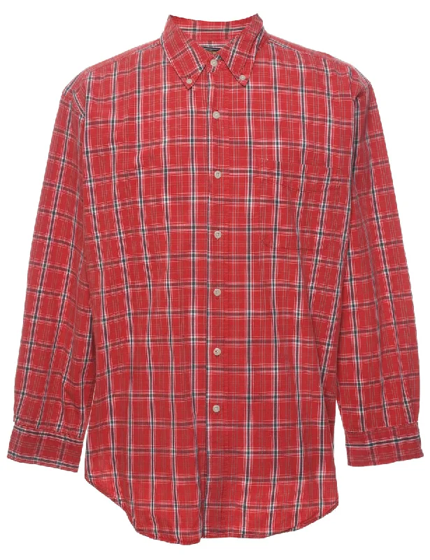 Sale Event Red Checked Shirt - L