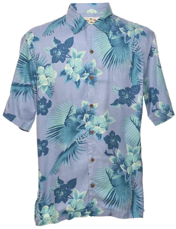 Silk Hawaiian Shirt - S