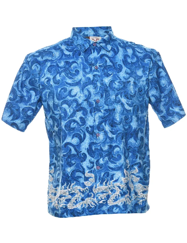 Short Sleeve Hawaiian Shirt - M